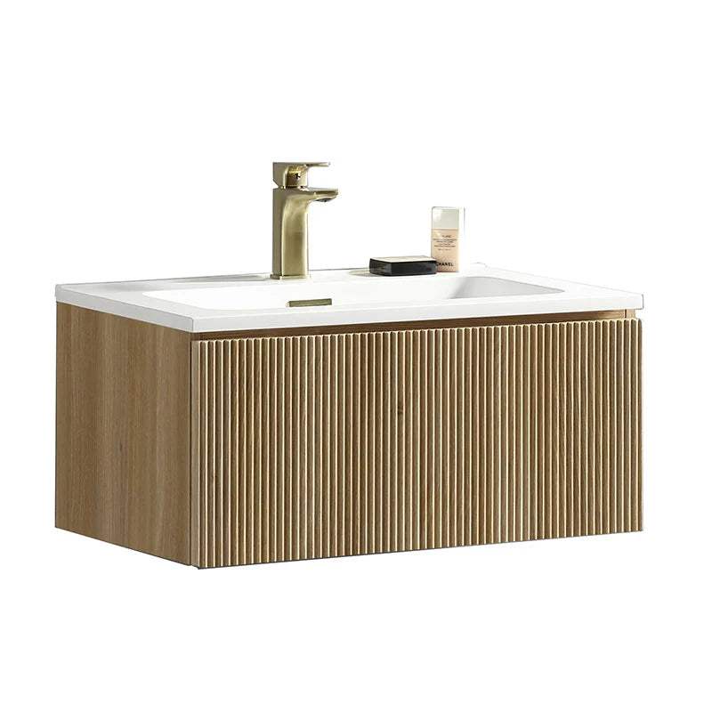 Fluted range inc worktop for bowl