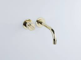 Vola 121 wall mounted basin mixer one handle 225mm spout