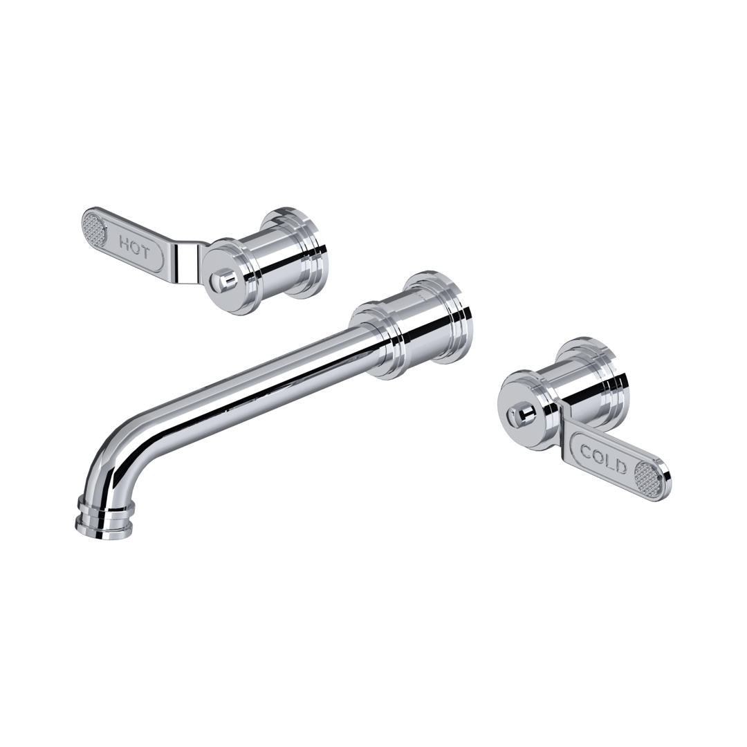 Perrin & Rowe Armstrong 3 hole wall mtd bath mixer
