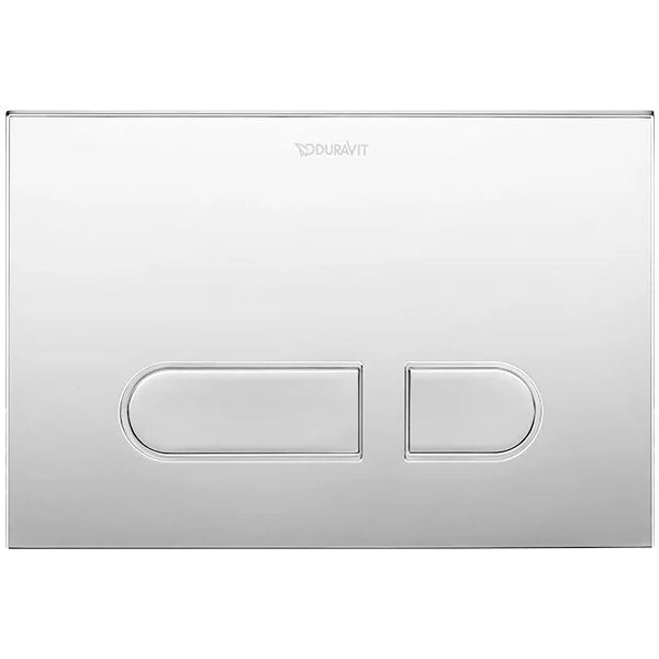 Duravit flushplate A1 in chrome