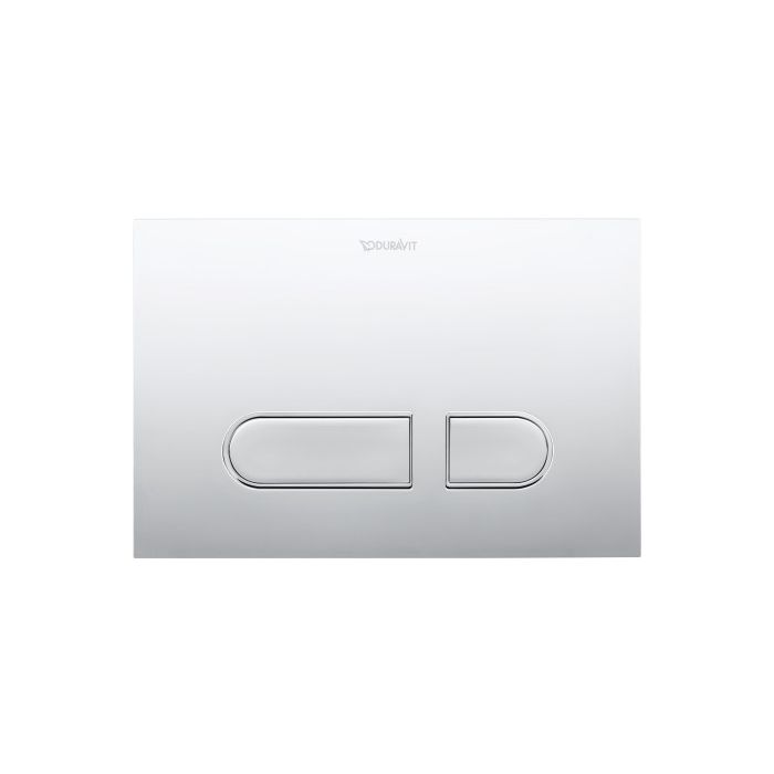 Duravit flushplate A1 in chrome
