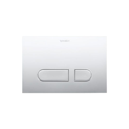 Duravit flushplate A1 in chrome