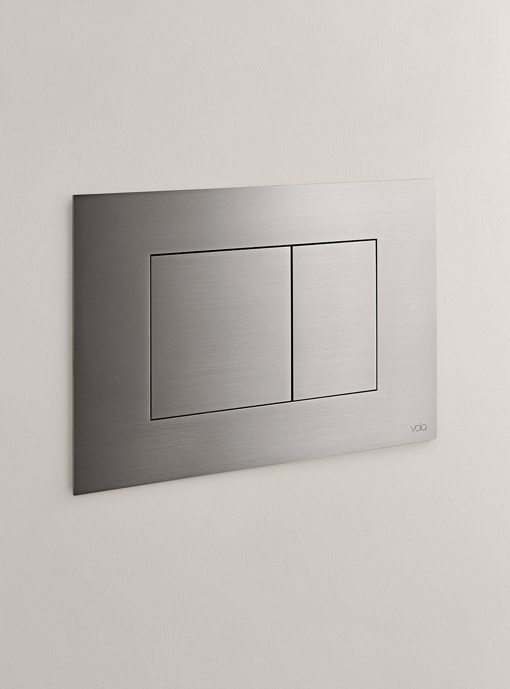 Vola A85 flushplate for Geberit Sigma wc frame
