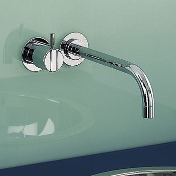 Vola 121 wall mounted basin mixer